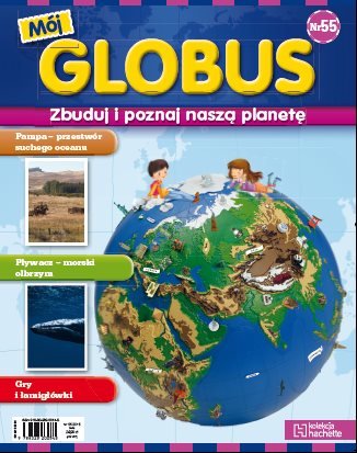 Mój Globus Nr 55 Hachette Polska Sp. z o.o.