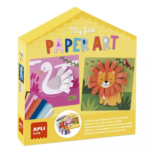 Mój pierwszy zestaw artystyczny Apli Kids - Papierowe pętelki APLI Kids