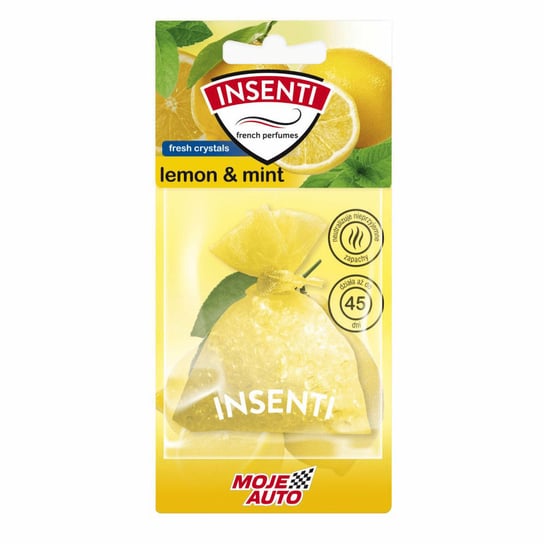 MOJE AUTO WORECZEK ZAPACHOWY LEMON&MINT 20G MOJE AUTO