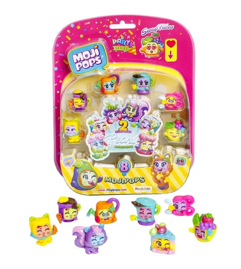 MojiPops Seria Party Blister 8 Figurek MojiPops