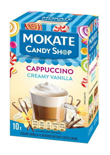 Mokate Candy Shop Creamy Vanilla Cappuccino Mokate
