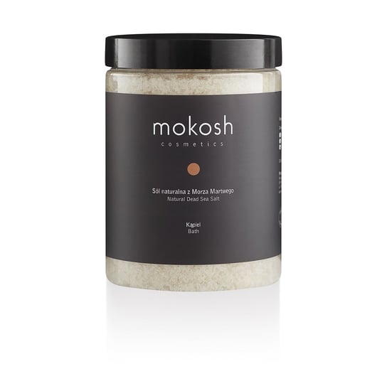 Mokosh, Natural Dead Sea Salt, sól do kąpieli naturalna z Morza Martwego, 1000 g Mokosh