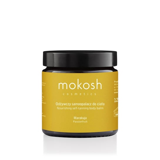 Mokosh, Odżywczy samoopalacz do ciała Marakuja, 120 ml Mokosh