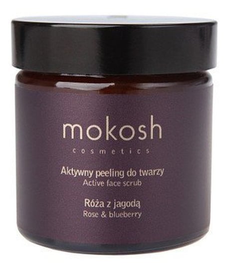 Mokosh, Róża z jagodą, aktywny peeling do twarzy, 60 ml Mokosh