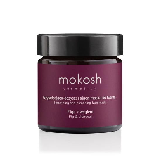 Mokosh, Wygładzająco-oczyszczająca maska do twarzy Figa z Węglem, 60 ml Mokosh