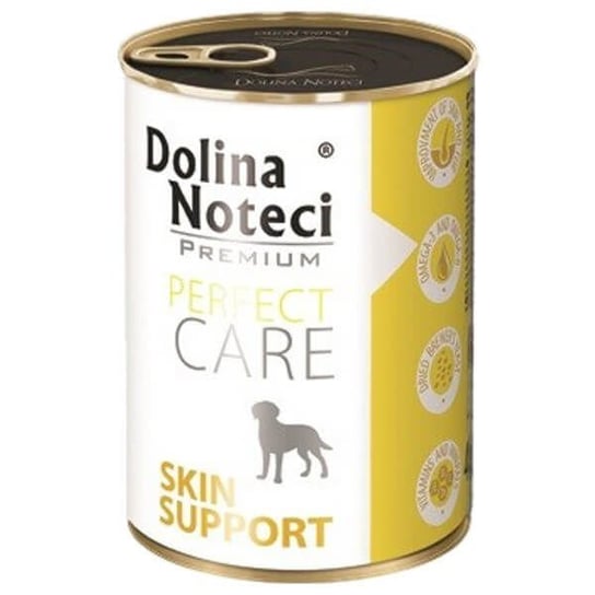 Mokra karma dla psów DOLINA NOTECI Premium Perfect Skin Support, 185 g Dolina Noteci