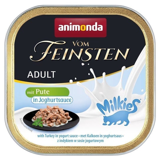 Mokra karma z indykiem w sosie jogurtowym Vom Feinsten Adult 100g ANIMONDA Animonda