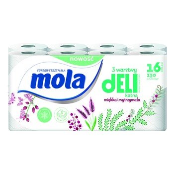 Mola Delikatna Papier toaletowy 16 rolek Inny producent