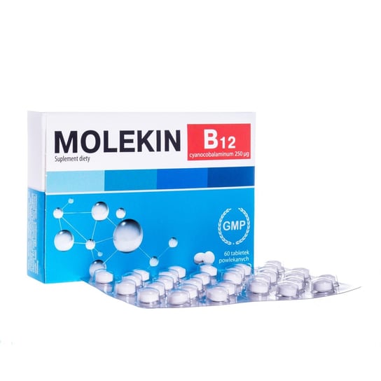 Molekin B12, suplement diety, 60 tabletek ZDROVIT