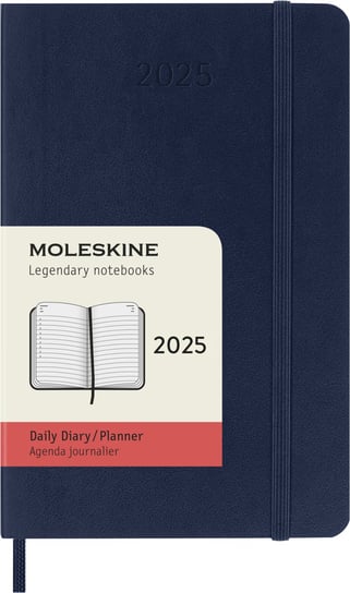 Moleskine Kalendarz 2025 Granatowy Pocket Soft Dzienny (9X14) Moleskine