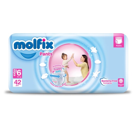 Molfix Pieluchomajtki Pants 6 (15 Kg+) 42 Szt. Inna marka