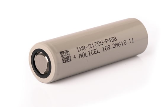 Molicel Inr 21700-P45B Akumulator 4500Mah 45A 3,6V - 3,7V Li-Ion Molicel