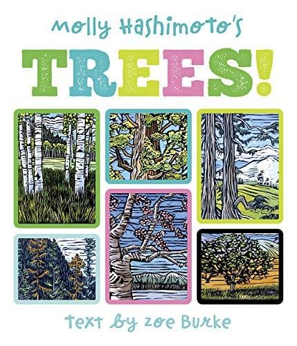 Molly Hashimotos Trees! Board Book Burke Zoe