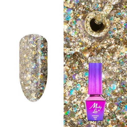 Molly Lac, Lakier Hybrydowy, Born To Glow Bond Girl, 5 ml Nr 578 Molly Lac