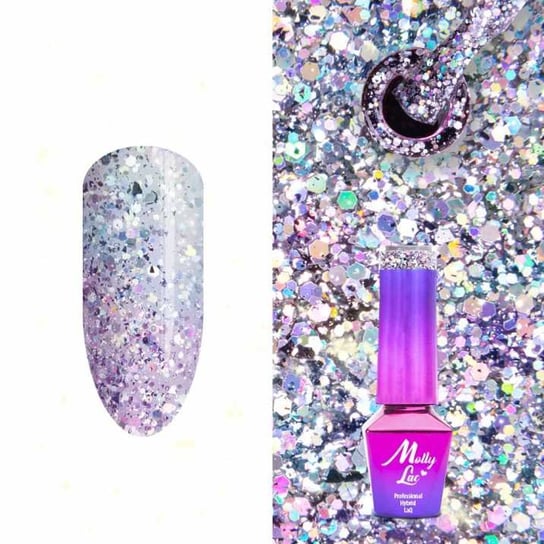 Molly Lac, Lakier Hybrydowy, Luxury Glam Holographic, 5 ml Nr 545 Molly Lac