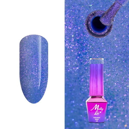 Molly Lac, Lakier Hybrydowy, Winter Crystalize Forever Young, 5 ml Nr 225 Molly Lac