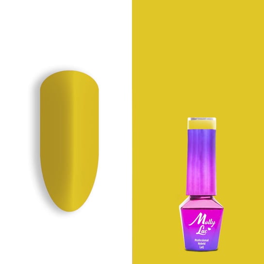 Molly Lac, Welcome To Ibiza, Lakier Hybrydowy, 118 Sunshine Heat, 5 ml Molly Lac