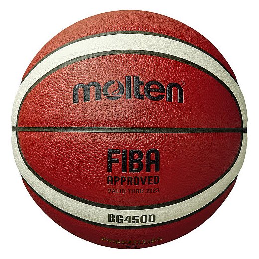 Molten, Piłka do koszykówki, BG4500, brązowy, rozmiar 6 Molten