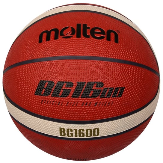 Molten, Piłka koszykowa, B5G1600, brązowy, rozmiar 5 Molten