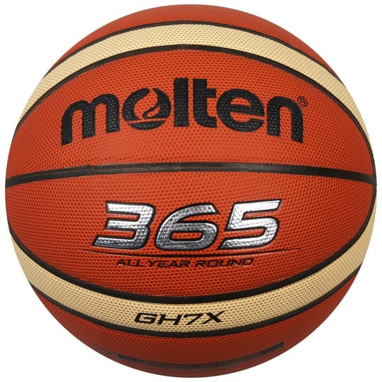 Molten, Piłka koszykowa, B7GHX, brązowy, rozmiar 7 Molten