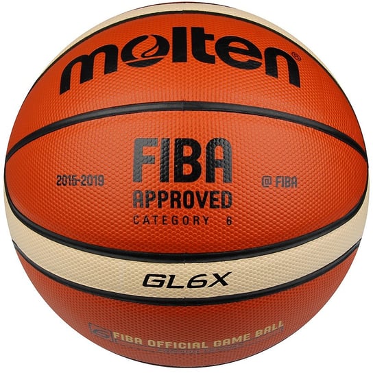 Molten, Piłka koszykowa, GL6X, rozmiar 6 Molten