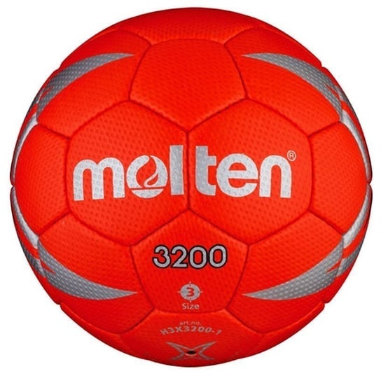 Molten, Piłka ręczna, H3X3200-2, czerwony, rozmiar 3 Molten