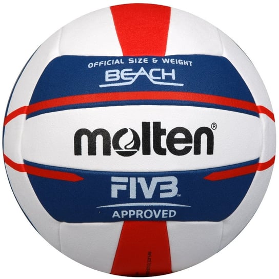 Molten, Piłka siatkowa plażowa, V5B5000, biały, rozmiar 5 Molten