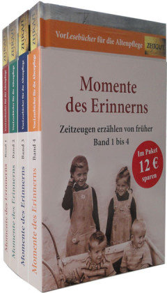 Momente des Erinnerns 1 - 4 Zeitgut Verlag Gmbh, Zeitgut Verlag
