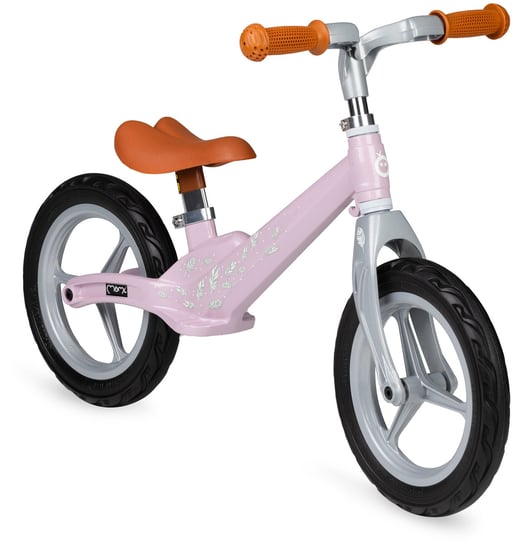 MoMi Ulti, rowerek biegow, różowy MoMi