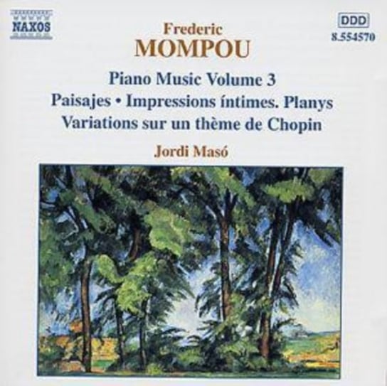 MOMPOU PIANO MUSIC V3 MASO Maso Jordi