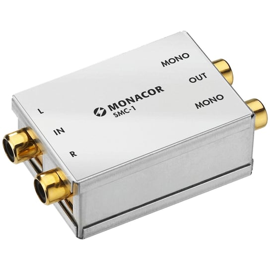 MONACOR SMC-1 - Konwerter stereo / mono Monacor