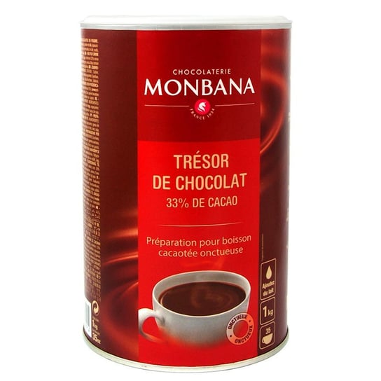 Monbana Tresor de Chocolat 1kg Monbana