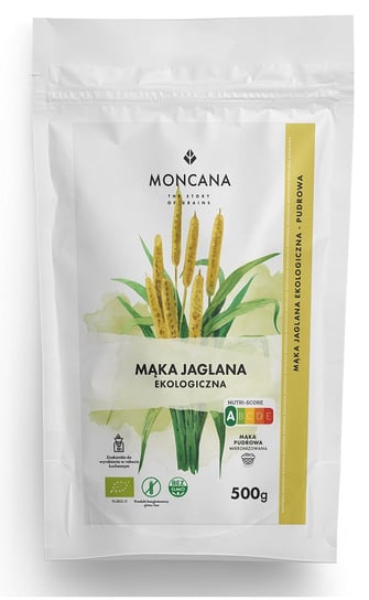 Moncana Ekologiczna bezglutenowa pudrowa mąka jaglana 500 g Moncana
