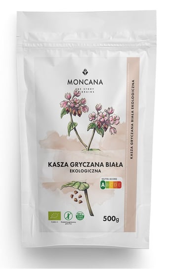 Moncana Kasza gryczana biała ekologiczna 500 g Moncana