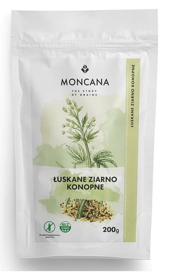 Moncana Łuskane ziarno konopi siewnych 200 g Botanika Farm