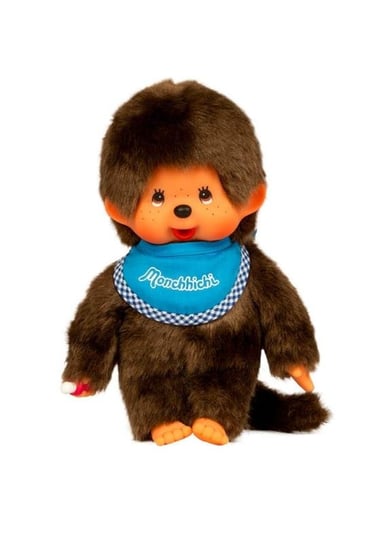 Monchhichi - Pluszowa małpka chłopiec Classic, 20cm - Niebieski Monchhichi