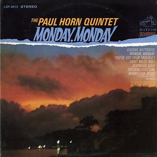 Monday, Monday The Paul Horn Quintet