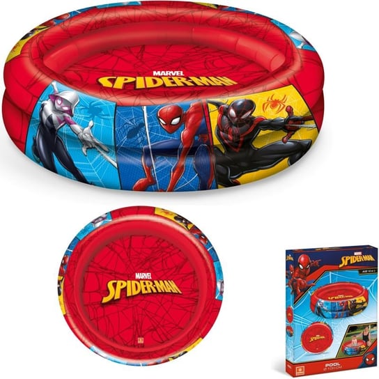 Mondo, basen dziecięcy, pompowany, okrągły, Spider-man, śr. 100cm Mondo