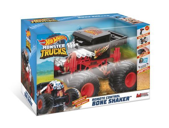 Mondo, Hot Wheels, pojazd R/C Monster Trucks Bone Shaker 2,4 Ghz Mondo
