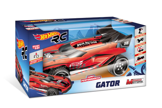 Mondo, Hot Wheels, pojazd R/C New Gator 2,4 Ghz Mondo