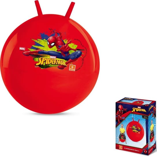 Mondo, piłka skacząca, Spiderman, 50 cm Mondo