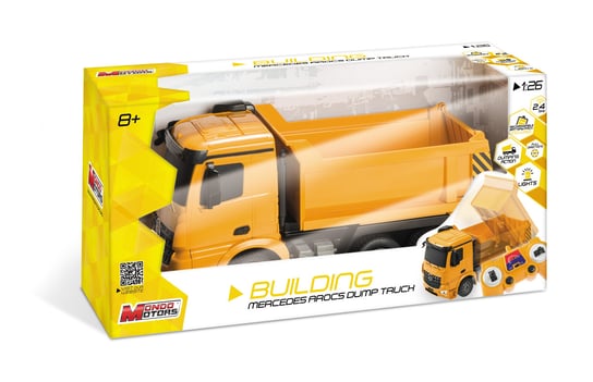 Mondo, Truck R/C Wywrotka Mercedes Arcos 1:26 Mondo