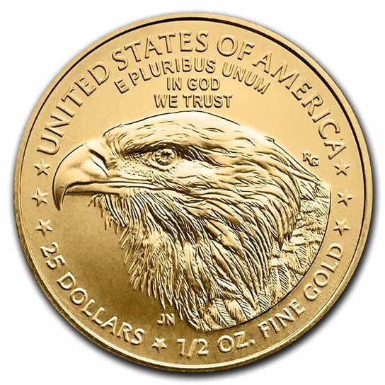 Moneta Amerykański Orzeł 1/2 uncji złota - wysyłka 24 h! Mennica Skarbowa