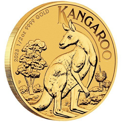 Moneta Australijski Kangur 1/2 uncji złota - wysyłka w 24 h! Mennica Skarbowa