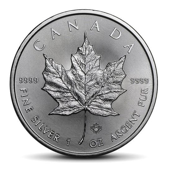 Moneta Kanadyjski Liść Klonowy 1 uncja srebra - wysyłka 24 h! Mennica Skarbowa