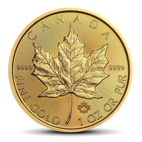 Moneta Kanadyjski Liść Klonowy 1 uncja złota Mennica Skarbowa