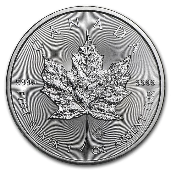 Moneta Kanadyjski Liść Klonowy 25 x 1 uncja srebra TUBA MENNICZA - wysyłka 24 h! Mennica Skarbowa