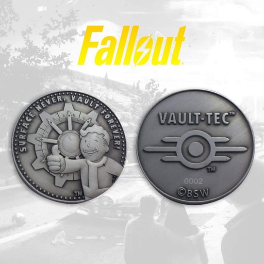 Moneta limitowana Vault tec, Fallout Fanattik