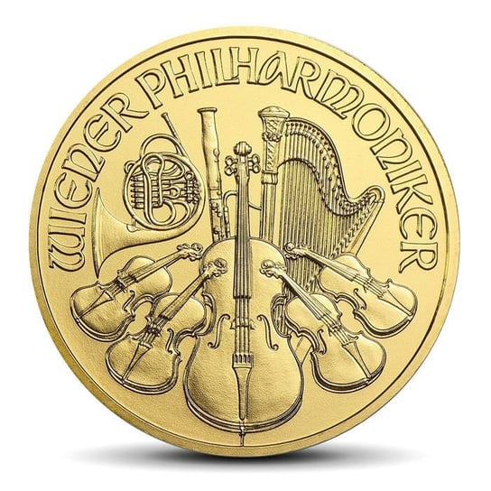 Moneta Wiedeńscy Filharmonicy 1/10 uncji złota - wysyłka 24 h! Mennica Skarbowa