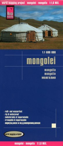 Mongolia. Mapa 1:1 600 000 Opracowanie zbiorowe